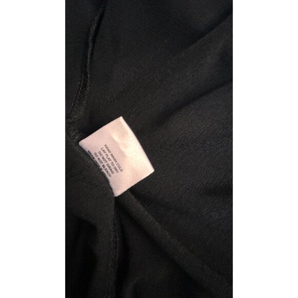 Belldini Womens Plus Size 1X Lace-Trim Cardigan Sweater Open Front Black New - Picture 5 of 9